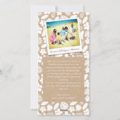 メレカリキマカカラーフラワークリスマスツリー写真 シーズンカード (裏面)