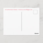 メレカリキマカキャットアットポイプビーチはがき ポストカード (裏面)