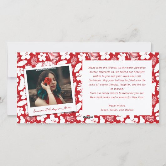 メレカリキマカクラシック台本クリスマス3写真 シーズンカード (裏面)