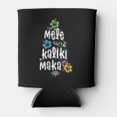 メレカリキマカクリスマスシャツハワイアンクリスマス 缶クーラー (正面)