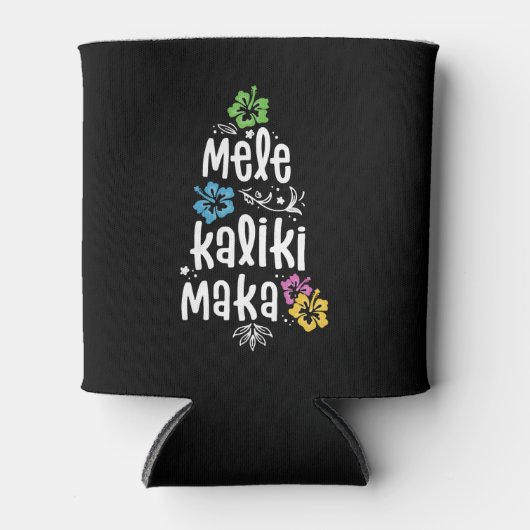 メレカリキマカクリスマスシャツハワイアンクリスマス 缶クーラー (正面)