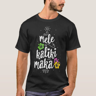 メレカリキマカクリスマスツリーハワイアンハワイXm Tシャツ