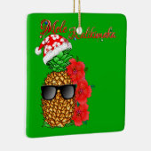 メレカリキマカクリスマスパイナップル セラミックオーナメント (右)