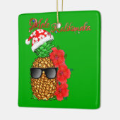 メレカリキマカクリスマスパイナップル セラミックオーナメント (左)