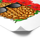 メレカリキマカクリスマスパイナップル ポスター (角)