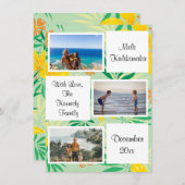 メレカリキマカクリスマスフォトコラージカード (正面/裏面)