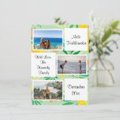 メレカリキマカクリスマスフォトコラージカード (スタンド正面)