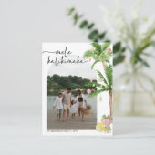 メレカリキマカクリスマスホリディフォトポストカード シーズンポストカード (スタンド正面)