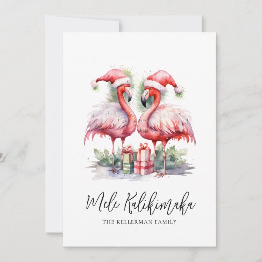 メレカリキマカクリスマス シーズンカード (正面)