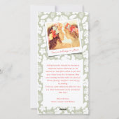 メレカリキマカグロー星のモダンクリスマスフォト シーズンカード (裏面)