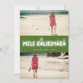 メレカリキマカグロー2フォトコラージクリスマス シーズンカード (正面)