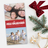 メレカリキマカグロー2フォトコラージクリスマス シーズンカード