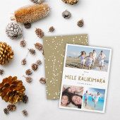 メレカリキマカグロー3フォトコラージクリスマス シーズンカード