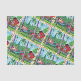 メレカリキマカサンタオンバケーションインハワイ 薄葉紙