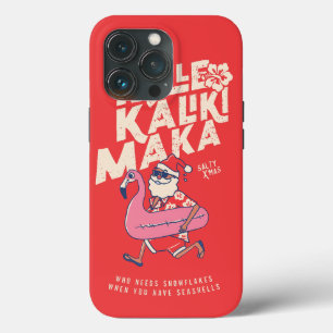 メレカリキマカサンタフラミンゴクリスマスゲタウェイ iPhone 13 PROケース