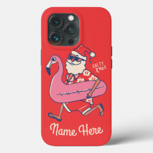 メレカリキマカサンタフラミンゴクリスマスゲタウェイ iPhone 13 PROケース