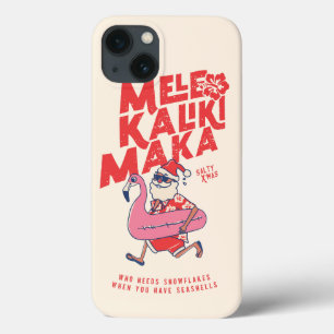 メレカリキマカサンタフラミンゴクリスマスゲタウェイ iPhone 13ケース