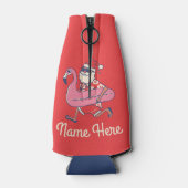 メレカリキマカサンタフラミンゴクリスマスゲタウェイB ボトルクーラー (裏面)