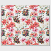 メレカリキマカサンタラッピング紙 ラッピングペーパー (フラット)