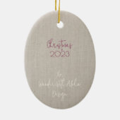 メレカリキマカシュガープラム セラミックオーナメント (裏面)