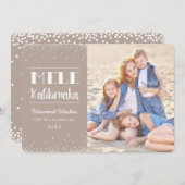 メレカリキマカシンプルモダンクリスマス写真 シーズンカード (正面/裏面)