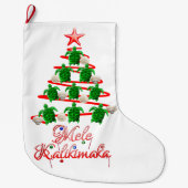 メレカリキマカシータートルズ ラージクリスマスストッキング (正面)