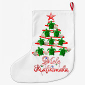 メレカリキマカシータートルズ ラージクリスマスストッキング (裏面)