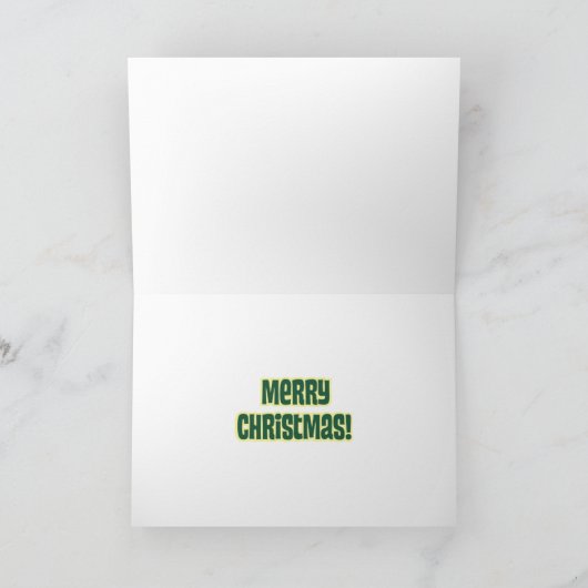 メレカリキマカトロピカルアイランドハワイアンクリスマス シーズンカード (内部)