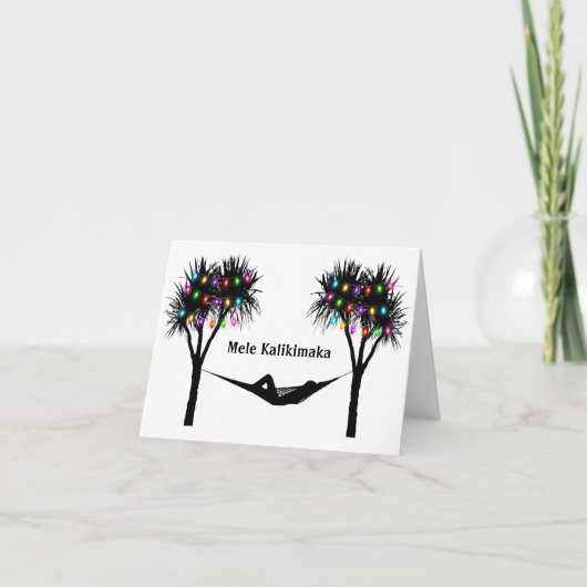 メレカリキマカトロピカルクリスマス シーズンカード (正面)