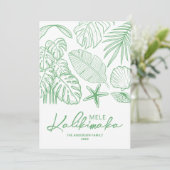 メレカリキマカトロピカルクリスマス シーズンカード (スタンド正面)