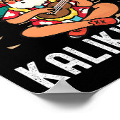 メレカリキマカトロピカルハワイアンメリークリスマス ポスター (角)