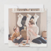 メレカリキマカトロピカルリースフォトホリデーカード シーズンカード (裏面)