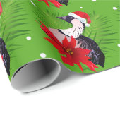 メレカリキマカネングースハワイアンクリスマスバード ラッピングペーパー (ロールコーナー)