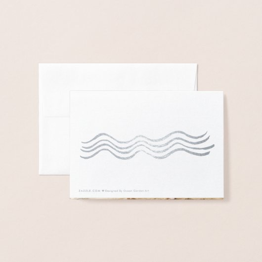 メレカリキマカハワイアンクリスマスカード箔 箔カード (裏面封筒付き)