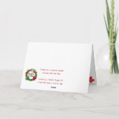 メレカリキマカハワイアンクリスマスカード シーズンカード (裏面)