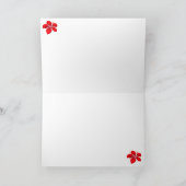 メレカリキマカハワイアンクリスマスカード シーズンカード (内部)