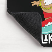 メレカリキマカハワイアンクリスマスハワイサーフィン マウスパッド (コーナー)