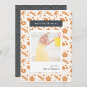 メレカリキマカハワイアンクリスマスフォトカード シーズンカード (正面/裏面)