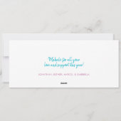 メレカリキマカハワイアンクリスマスホリデーフォト シーズンカード (裏面)