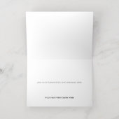 メレカリキマカハワイアンサンセット企業の 箔シーズンカード (内側レイダウン)