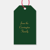 メレカリキマカハワイアンサンタ ギフトタグ (裏面)