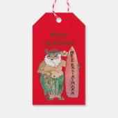 メレカリキマカハワイアンサンタ ギフトタグ (裏面)