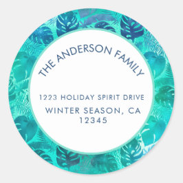 メレカリキマカハワイアントロピカルビーチ ラウンドシール