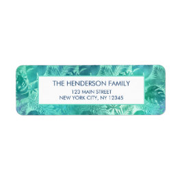 メレカリキマカハワイアントロピカルビーチ ラベル