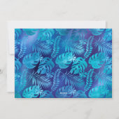 メレカリキマカハワイアントロピカルブルー写真 シーズンカード (裏面)