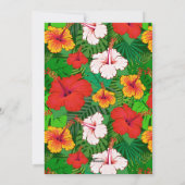 メレカリキマカハワイアンハイビスカスクリスマスフォト シーズンカード (裏面)