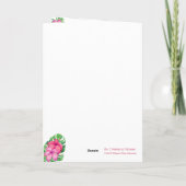 メレカリキマカハワイアンハイビスカス シーズンカード (裏面)