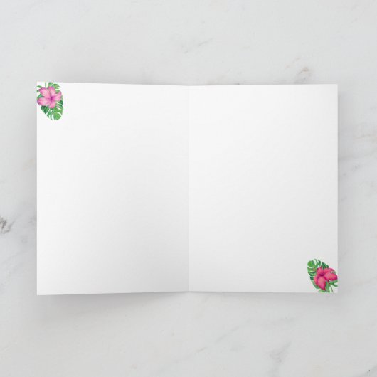 メレカリキマカハワイアンハイビスカス シーズンカード (内部)