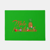 メレカリキマカハワイアンパイナップル ドアマット (正面)