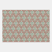 メレカリキマカハワイアンフローラギフトラップ ラッピングペーパーシート (正面2)